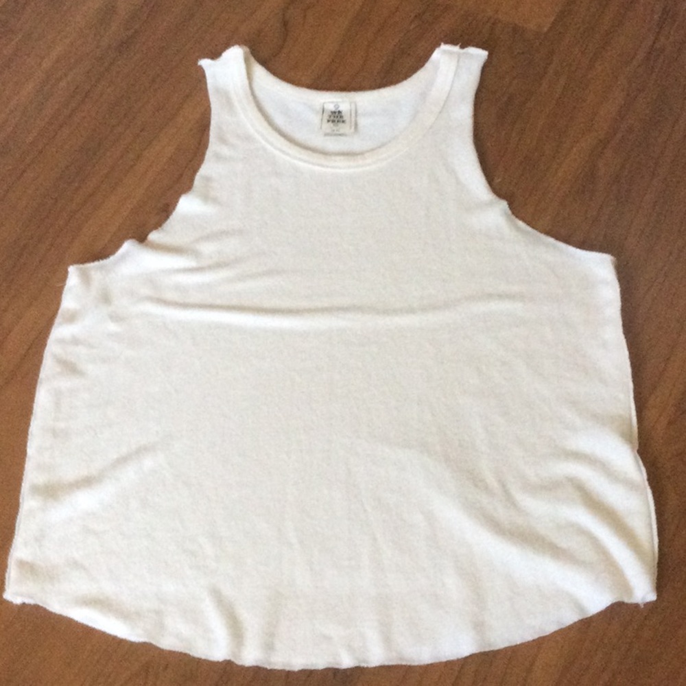 Free People Cozy Swing Tank-XS-Ivory-NWOT
